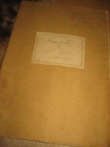 Kladdebok med gamle vevmønster?