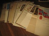 Lott p&aring; 10 stk telegram fra Telegrafverket 1946 Dette er lott nr 10