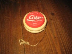 JO JO med Coca Cola reklame opriginal Russel JO JO 60-70 tallet??