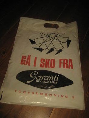 Gå i sko fra Garanti Torvalmenning 5 Bergen 70 tallet