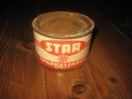 Boks med innhold STAR SPARKELFARGE HVIT fra Star Maling og Lakkfabrik Drammen 60 tallet