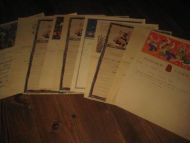 Lott p&aring; 10 stk telegram fra Telegrafverket 1946 Dette er lott nr 1