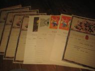 Lott p&aring; 10 stk telegram fra Telegrafverket 1946 Dette er lott nr 5