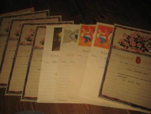 Lott på 10 stk telegram fra Telegrafverket 1946 Dette er lott nr 5