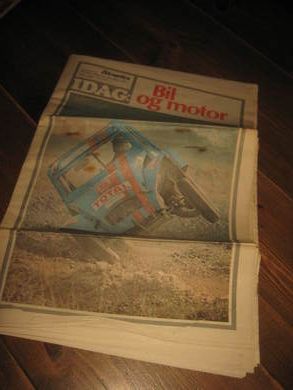 Aftenposten 1977 BIL OG MOTOR