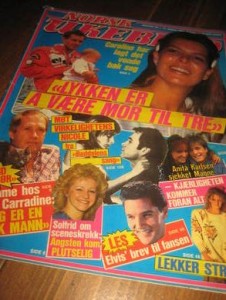 1987 nr 033 NORSK UKEBLAD CAROLINE NICOLE DAVID CARADINE