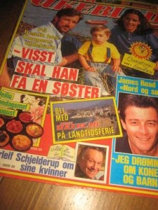 1987 nr 032 NORSK UKEBLAD JAMES READ