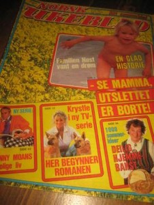 1987 nr 028 NORSK UKEBLAD KRYSTLE