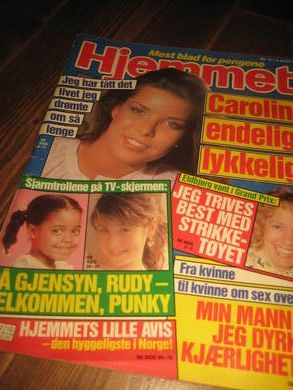 1987 nr 010 HJEMMET CAROLINE