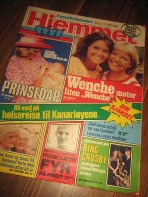 1982 nr 034 HJEMMET WENCHE MYHRE