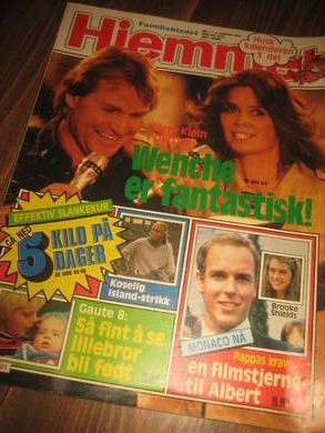 1983 nr 001 HJEMMET WENCHE MYHRE LIZ TAYLOR RICHARD BURTON