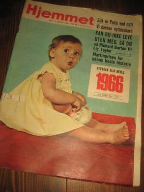 1966 nr 001 HJEMMET LIZ TAYLOR RICHARD BURTON
