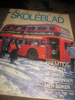 1987 nr 006 NORSK SKOLEBLAD