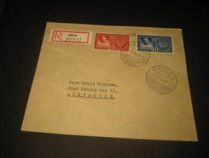 EUROPEISK POSTFORENING 1942 20 &Oslash;RE FIRBLOKK