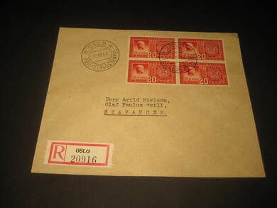 EUROPEISK POSTFORENING 1942 20 og 30 &oslash;re