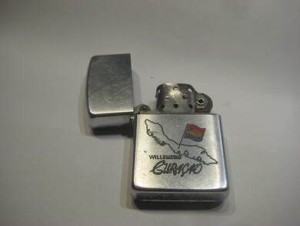 Cigarett tenner med reklame CURACAO 60 tallet