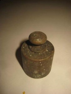 Kobberlodd ca 250 gram 30 tallet Dette er nr 2