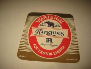 Str&oslash;ken ubrukt &oslash;letikett fra 60-70 tallet noe for deg? Dette er pakke nr 16