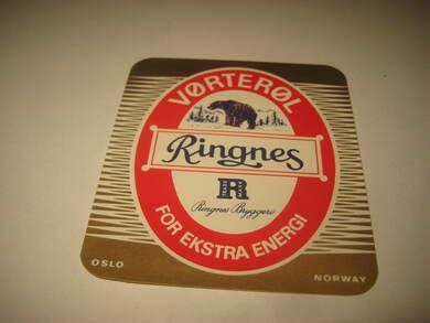 Str&oslash;ken ubrukt &oslash;letikett fra 60-70 tallet noe for deg? Dette er pakke nr 16