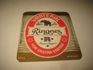 Str&oslash;ken ubrukt &oslash;letikett fra 60-70 tallet noe for deg? Dette er pakke nr 17