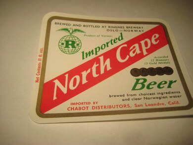 Str&oslash;ken ubrukt &oslash;letikett fra 60-70 tallet noe for deg? Dette er pakke nr 37