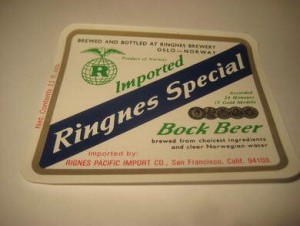 Str&oslash;ken ubrukt &oslash;letikett fra 60-70 tallet noe for deg? Dette er pakke nr 19