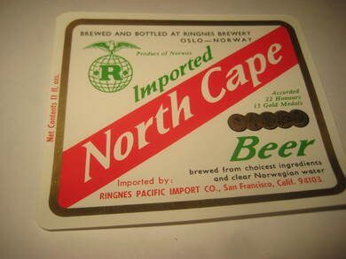 Str&oslash;ken ubrukt &oslash;letikett fra 60-70 tallet noe for deg? Dette er pakke nr 41