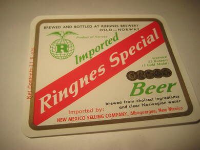 Str&oslash;ken ubrukt &oslash;letikett fra 60-70 tallet noe for deg? Dette er pakke nr 43