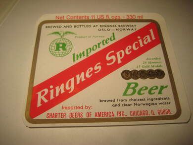 Str&oslash;ken ubrukt &oslash;letikett fra 60-70 tallet noe for deg? Dette er pakke nr 47