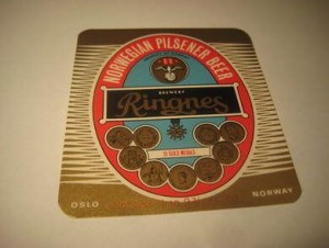 Str&oslash;ken ubrukt &oslash;letikett fra 60-70 tallet noe for deg? Dette er pakke nr 3