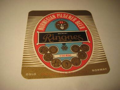 Str&oslash;ken ubrukt &oslash;letikett fra 60-70 tallet noe for deg? Dette er pakke nr 3