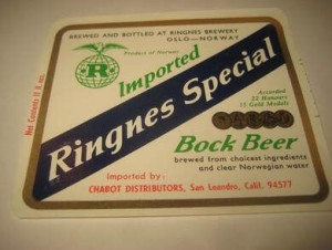 Str&oslash;ken ubrukt &oslash;letikett fra 60-70 tallet noe for deg? Dette er pakke nr 21