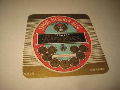 Str&oslash;ken ubrukt &oslash;letikett fra 60-70 tallet noe for deg? Dette er pakke nr 9