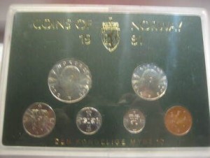 1981 COINS OF NORWAY