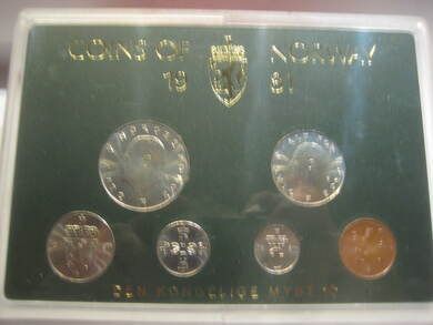1981 COINS OF NORWAY