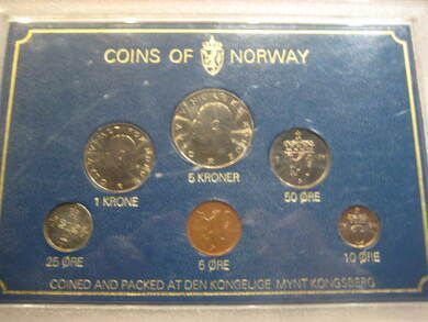 1980 COINS OF NORWAY nr 2