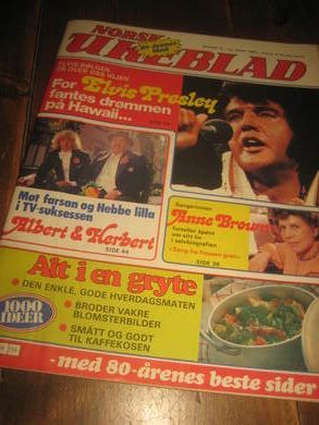 1980 nr 004 NORSK UKEBLAD ELVIS