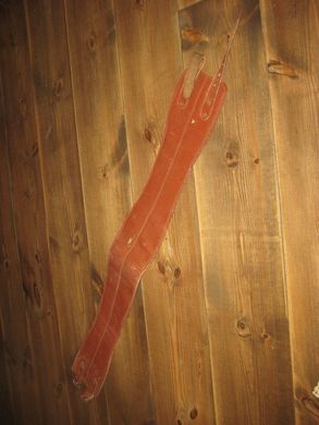 Lærbelte ca 90 cm langt