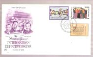 1978, THE SECRETARYS GENERAL UNITED NATIONS DEFINITIVE ISSUE, FDC FRA UNITED NATIONS.