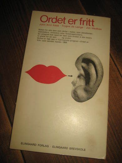 ORDET ER FRITT. 1968.