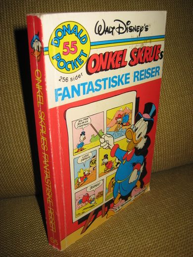ONKEL SKRUES FANTASTISKE REISER Bok nr 055