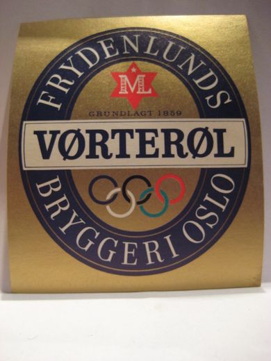 Frydenlund Bryggeri VØRTERØL 50 tallet