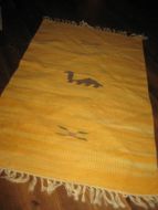 Pent vove veggteppe ca 94*60 cm stort