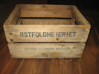 Trekasse fra 50-60 tallet ØSTFOLDMEIERIET