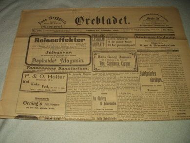 1905 nr 308 Ørebladet