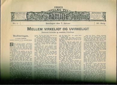 1906 nr 001 MELLEM VIRKELIGT OG UVIRKELIGT