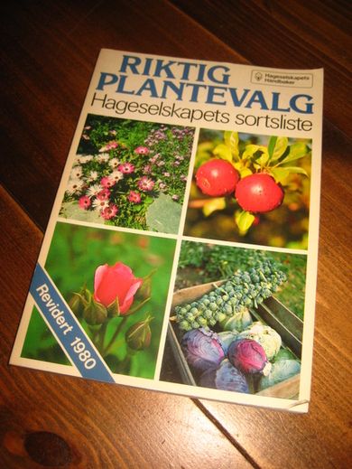 RIKTIG PLANTEVALG 1980