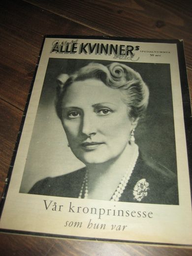 Vår kromprinsesse som hun var. 1954. Spesialnummer. 