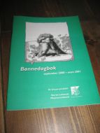 Bønnedagbok, september 2000- mars 2001.
