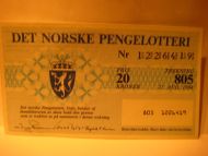 1984 Trekning 805 Nr 1226419